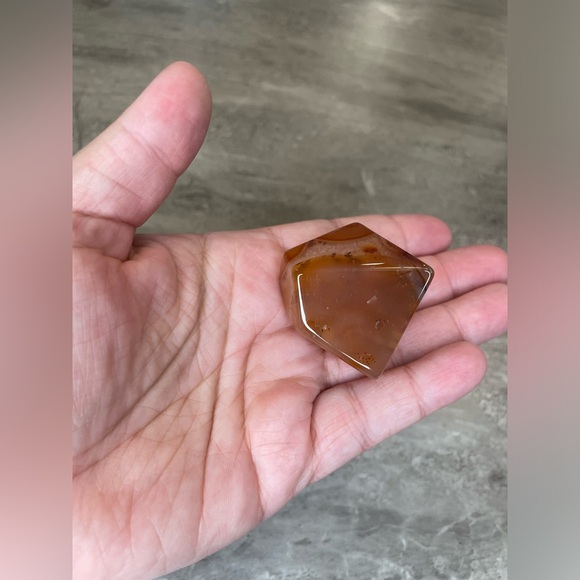 Carnelian Crystal Freeform - Picture 2 of 3